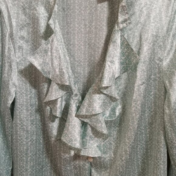 Apostrophe long sleeve blouse large - Picture 14 of 16